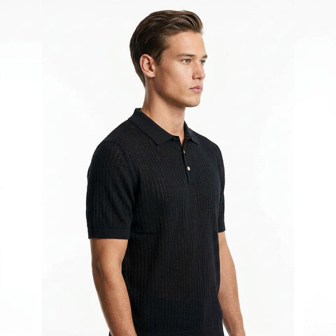 Saxon Polo Shirt Wool