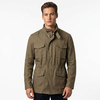 Saxon safari linen jacket