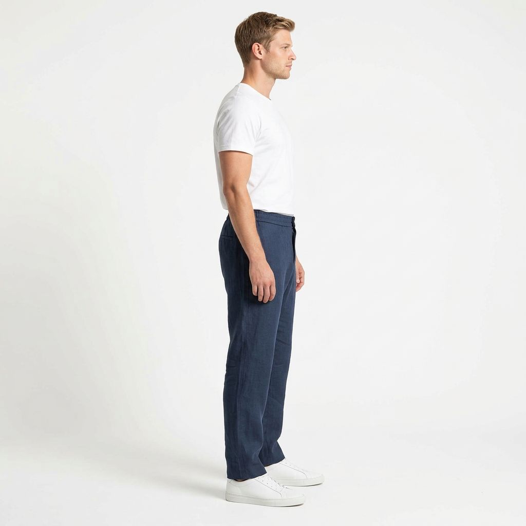 Saxon Linen Pant 001
