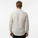 organic Linen stripe shirt