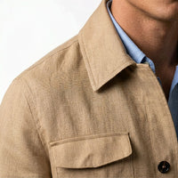 Saxon safari linen jacket