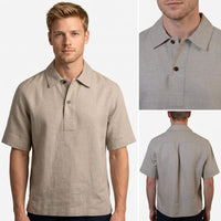 Lp short sleeve  Linen Shirt