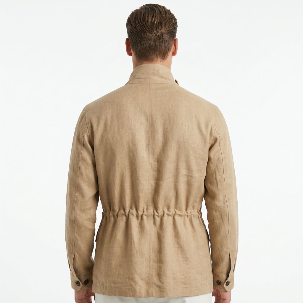 Saxon safari linen jacket