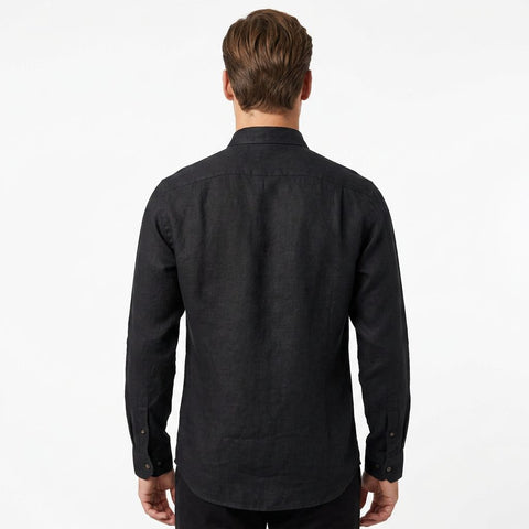 organic Linen Shirt 2 pockets