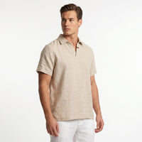 ZG Linen Polo Shirt