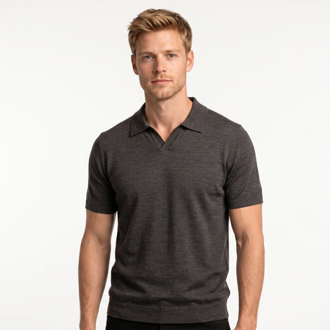 Saxon Polo Shirt Wool