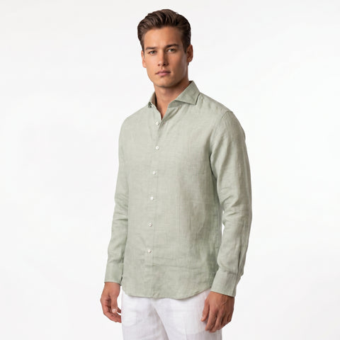 Saxon Italian Linen Shirt