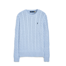 Cable-Knit Cotton Sweater