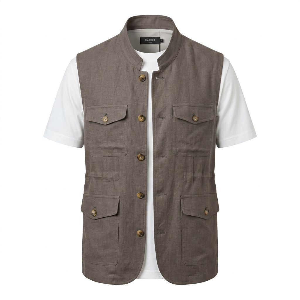 LP Linen Vest