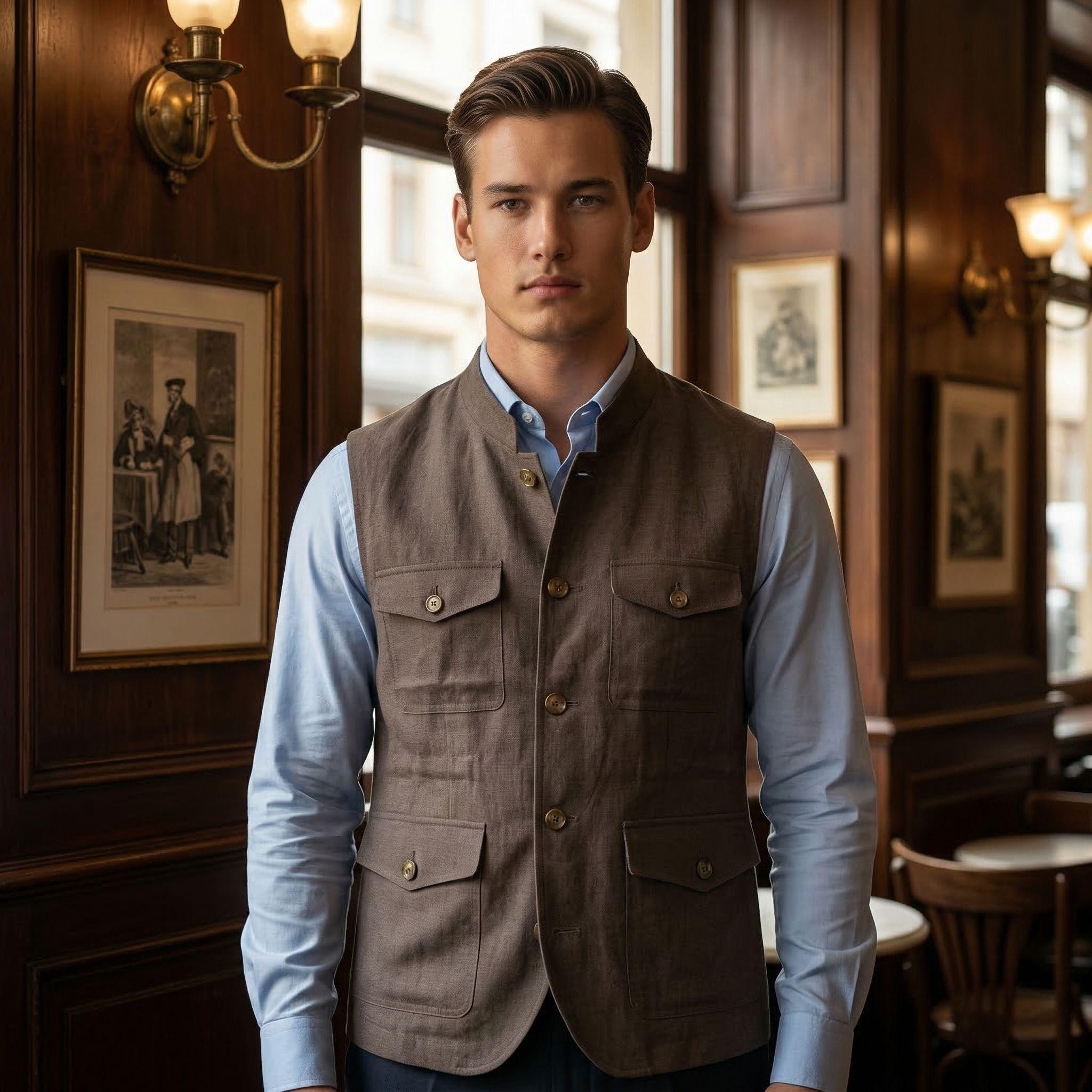 LP Linen Vest