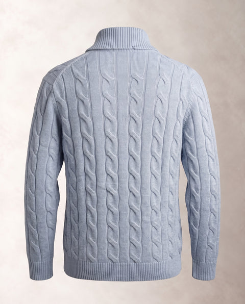 Saxon Cable-Knit Wool-Blend HZ 01