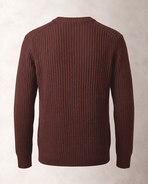 Saxon Button Ribbed Knitwear 01