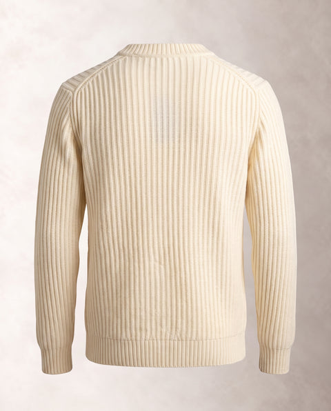 Saxon Button Ribbed Knitwear 01