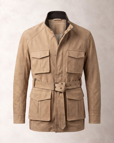 Saxon Belted Safari Jacket 01