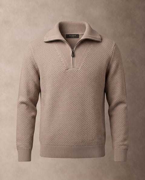Saxon Quarter-Zip knitwear