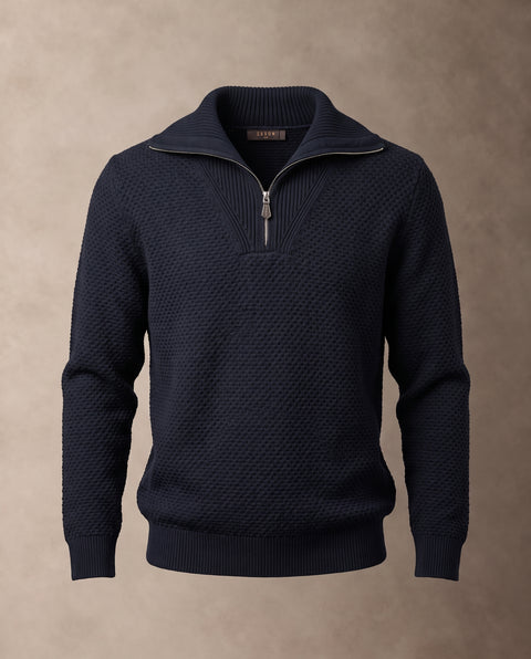 Saxon Quarter-Zip knitwear