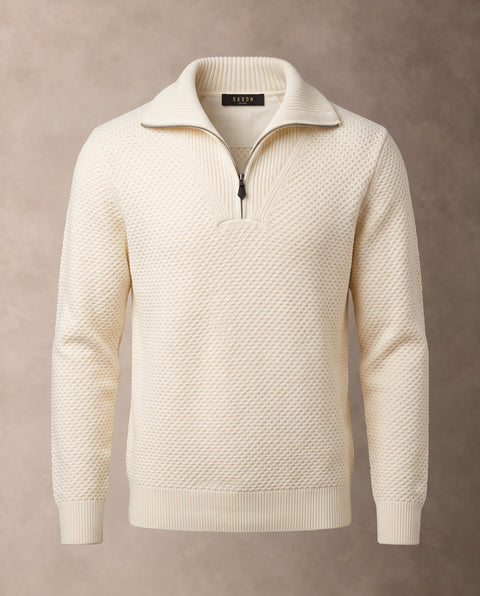 Saxon Quarter-Zip knitwear