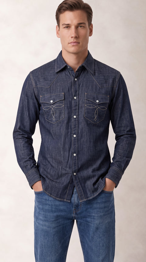Western Denim Shirt