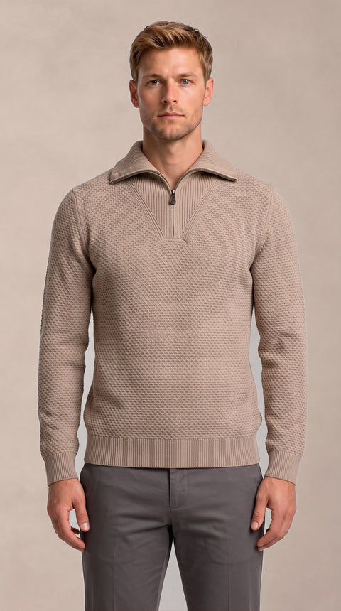 Saxon Quarter-Zip knitwear