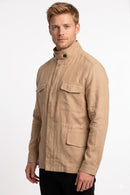 Saxon safari linen jacket
