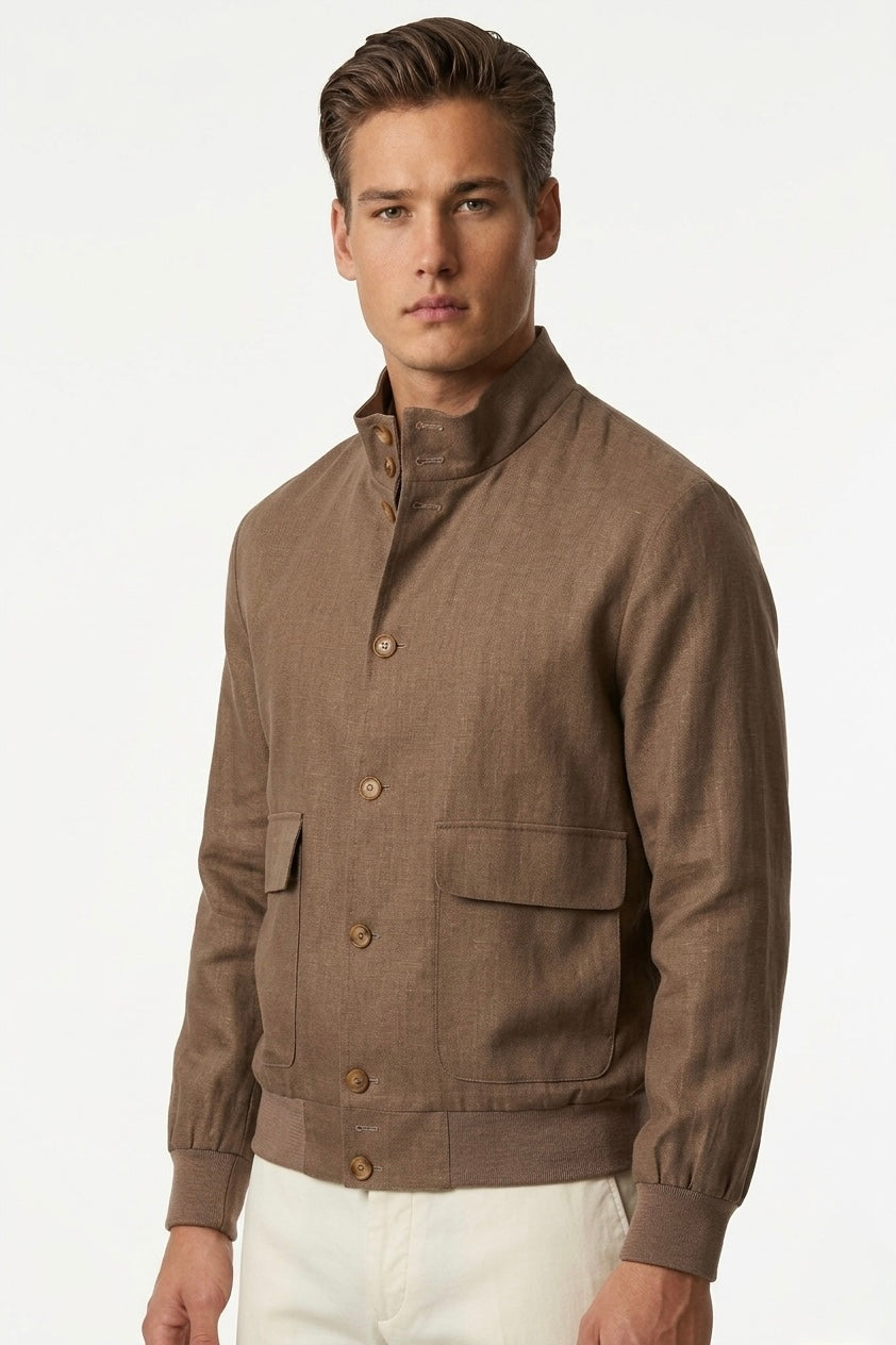 Loropiana Linen Jacket 001