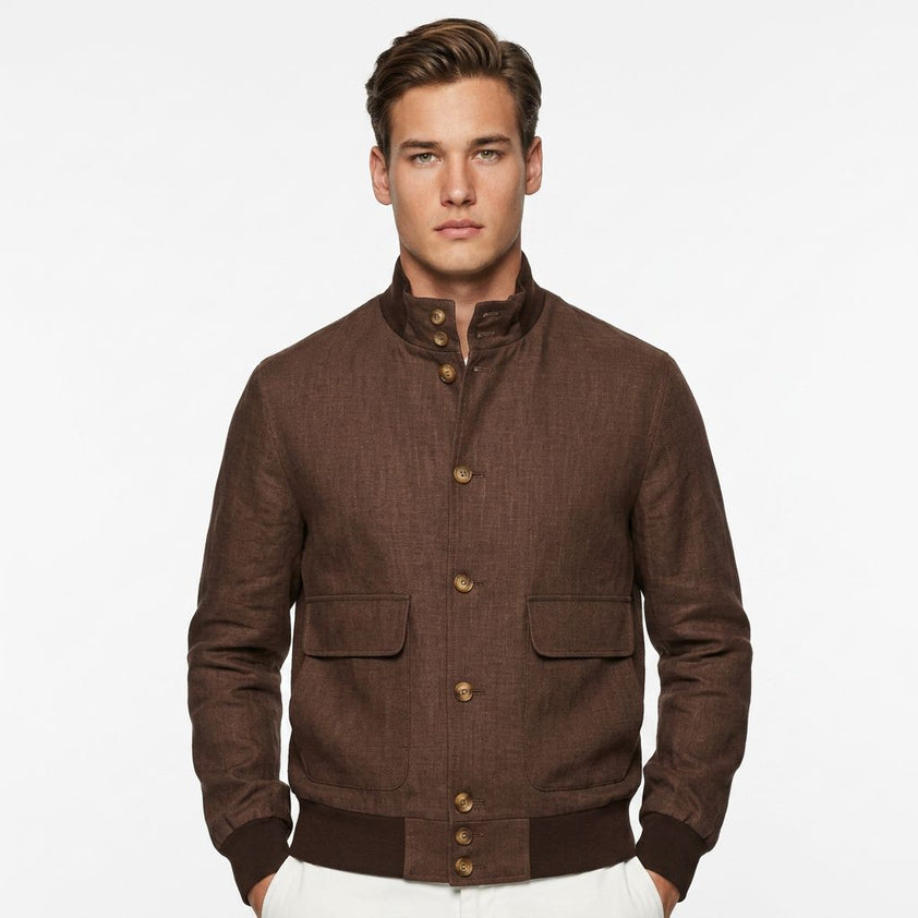 Loropiana Linen Jacket 001