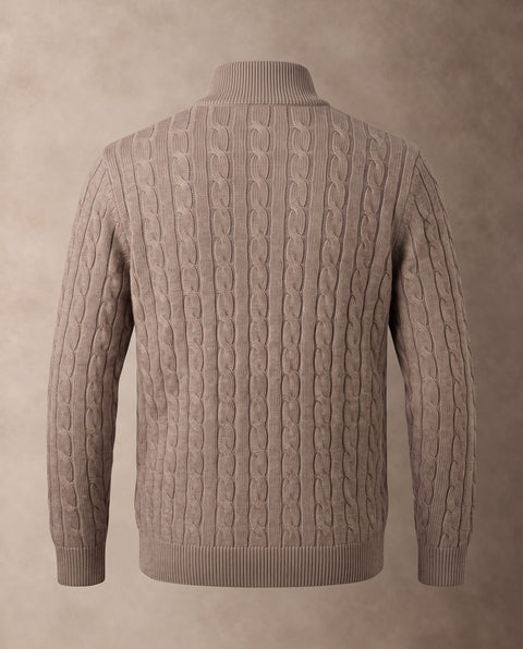 Saxon Wool Cable-knit HZ 1