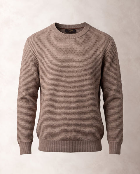 Saxon Knit Sweater 01