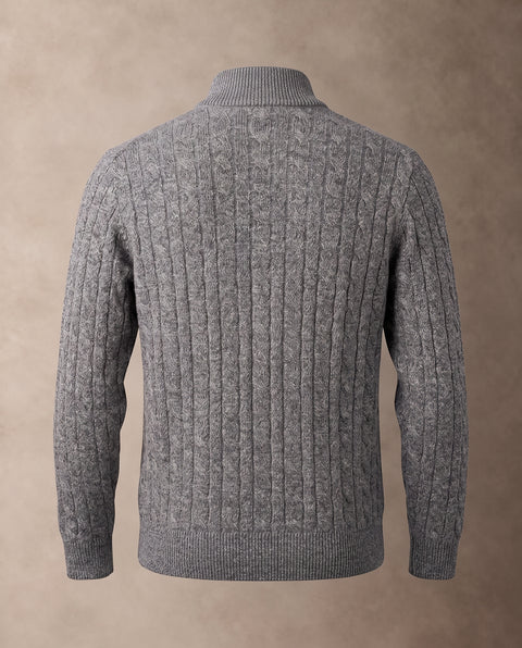 Saxon Wool Cable-knit HZ 1