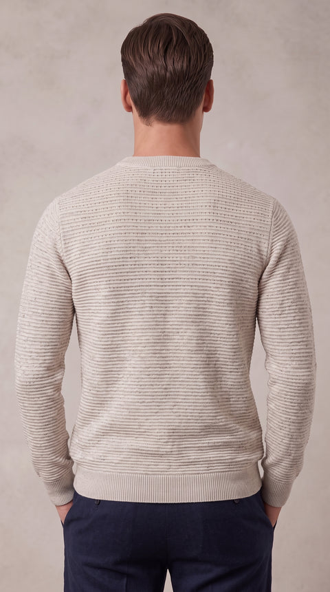 Saxon Knit Sweater 01