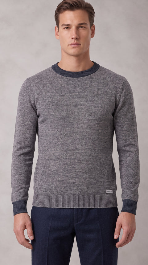 Saxon Wool Crewneck 01