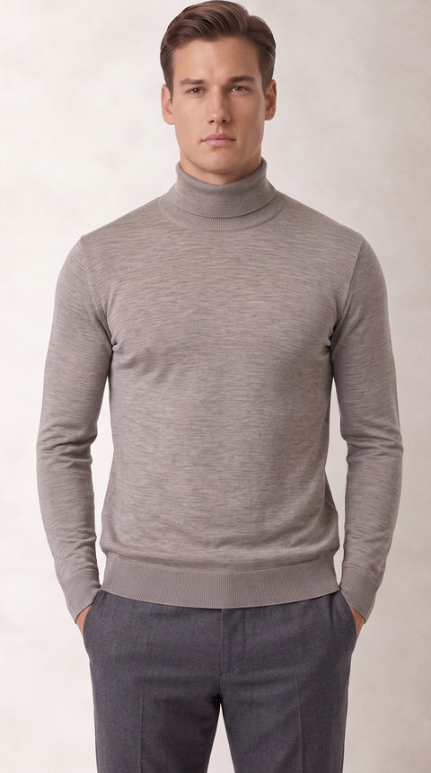 Saxon Wool Roll-Neck 01