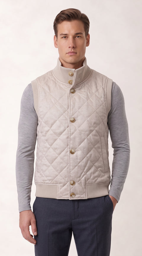 Saxon Quilted Vest 01