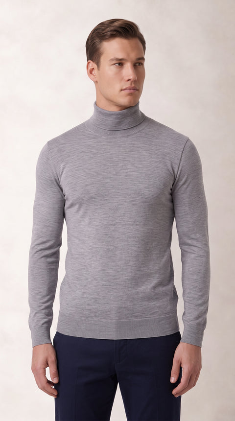 Saxon Wool Roll-Neck 01