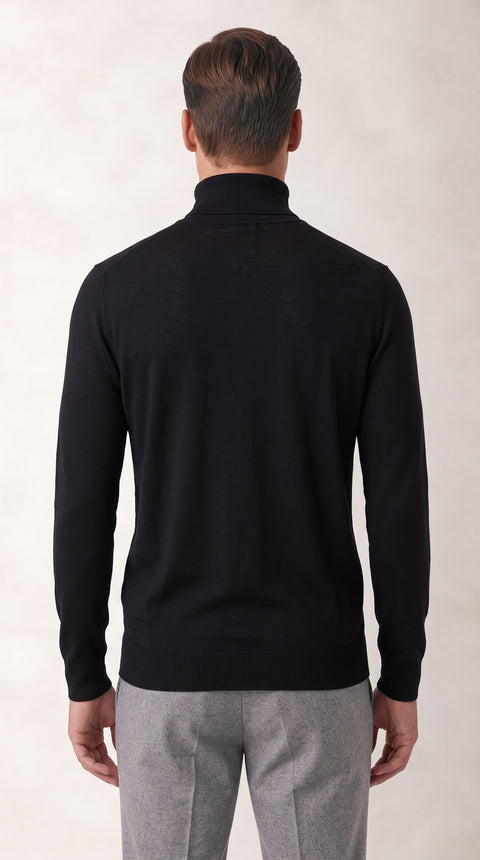 Saxon Wool Roll-Neck 01