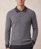 Saxon Button Knit Polo 01