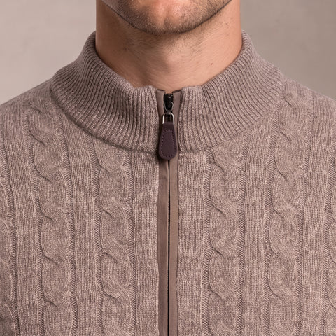 Saxon Wool Cable-knit HZ 1
