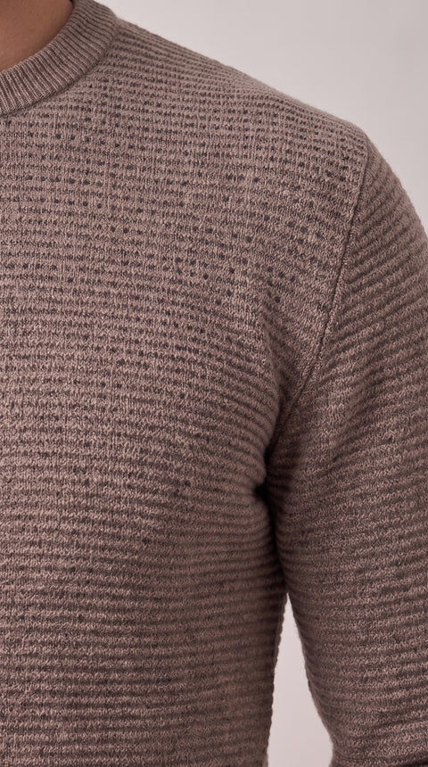 Saxon Knit Sweater 01